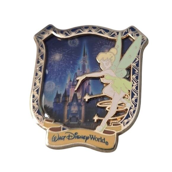 First Release Walt Disney World Fireworks Tinker Bell Castle Large 2010 - Picture 2 of 6